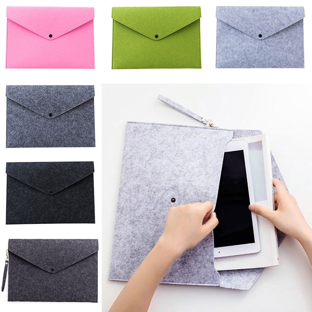 Leather Work Folder - Durable Felt Felt Folder A4 With