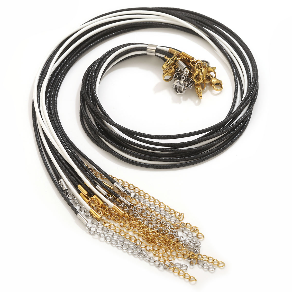 5pcs Leather Cord Necklace Wit - Leatherwork Beginner recension och pris