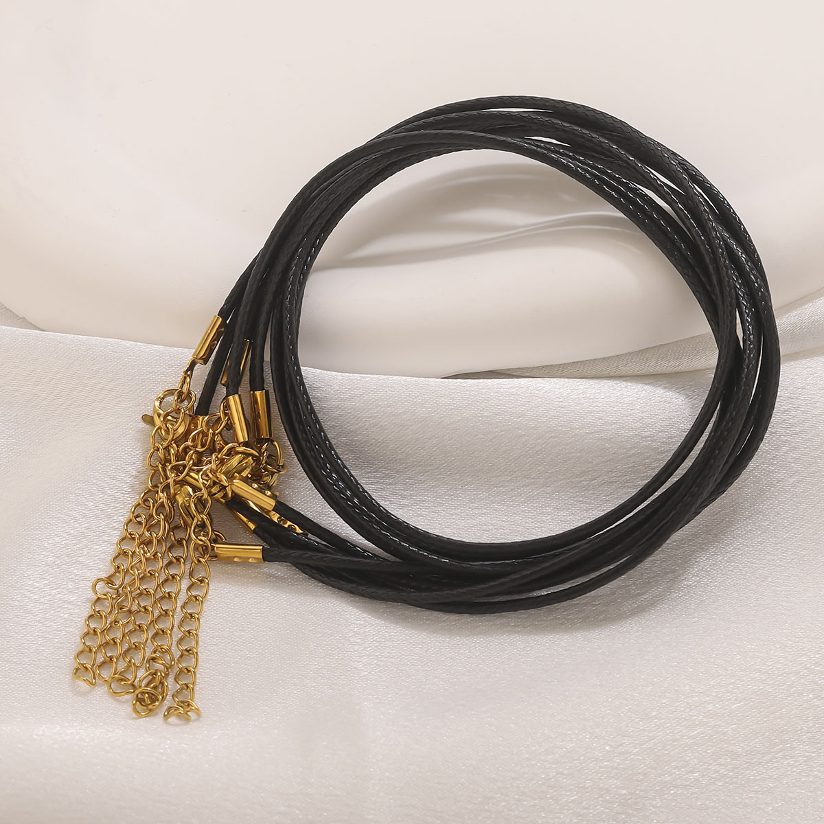 5pcs Leather Cord Necklace Wit - Leatherwork Beginner recension och pris