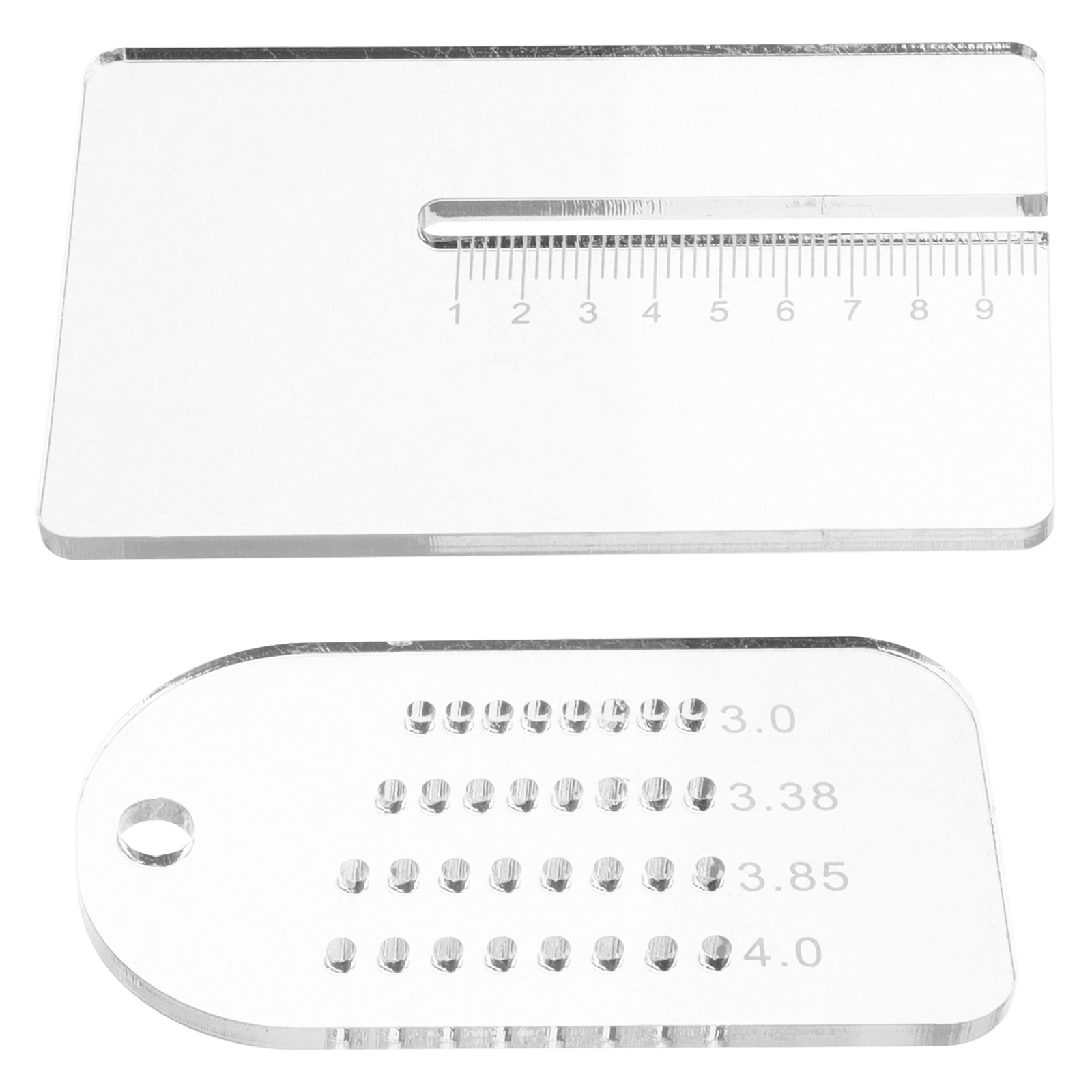 2Pcs Punch Guide Multifunction - Leatherworking Guide recension och pris