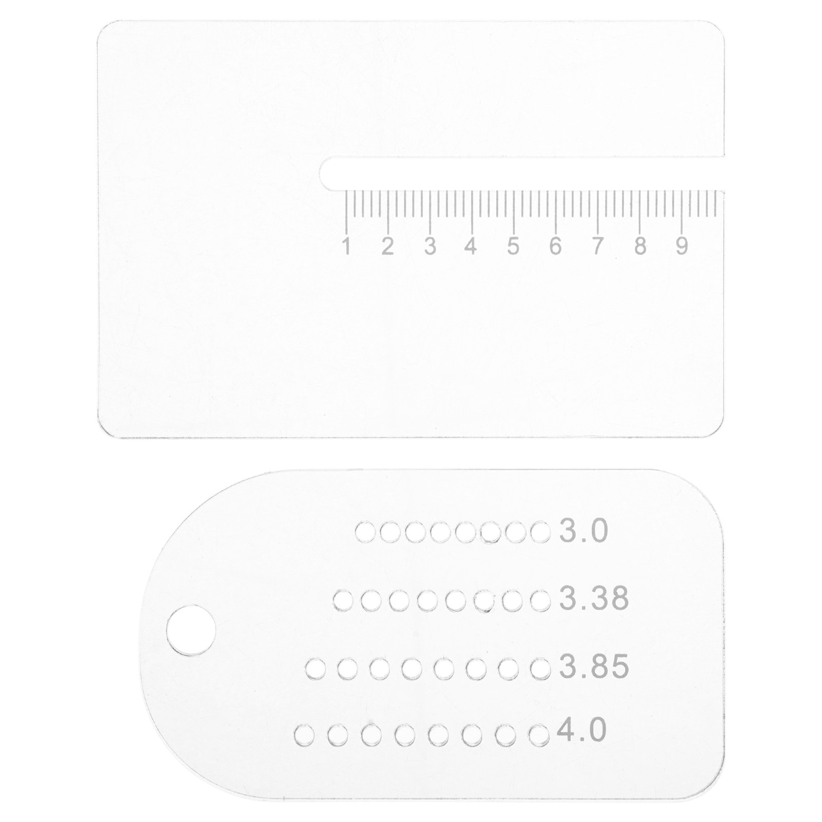 2Pcs Punch Guide Multifunction - Leatherworking Guide recension och pris