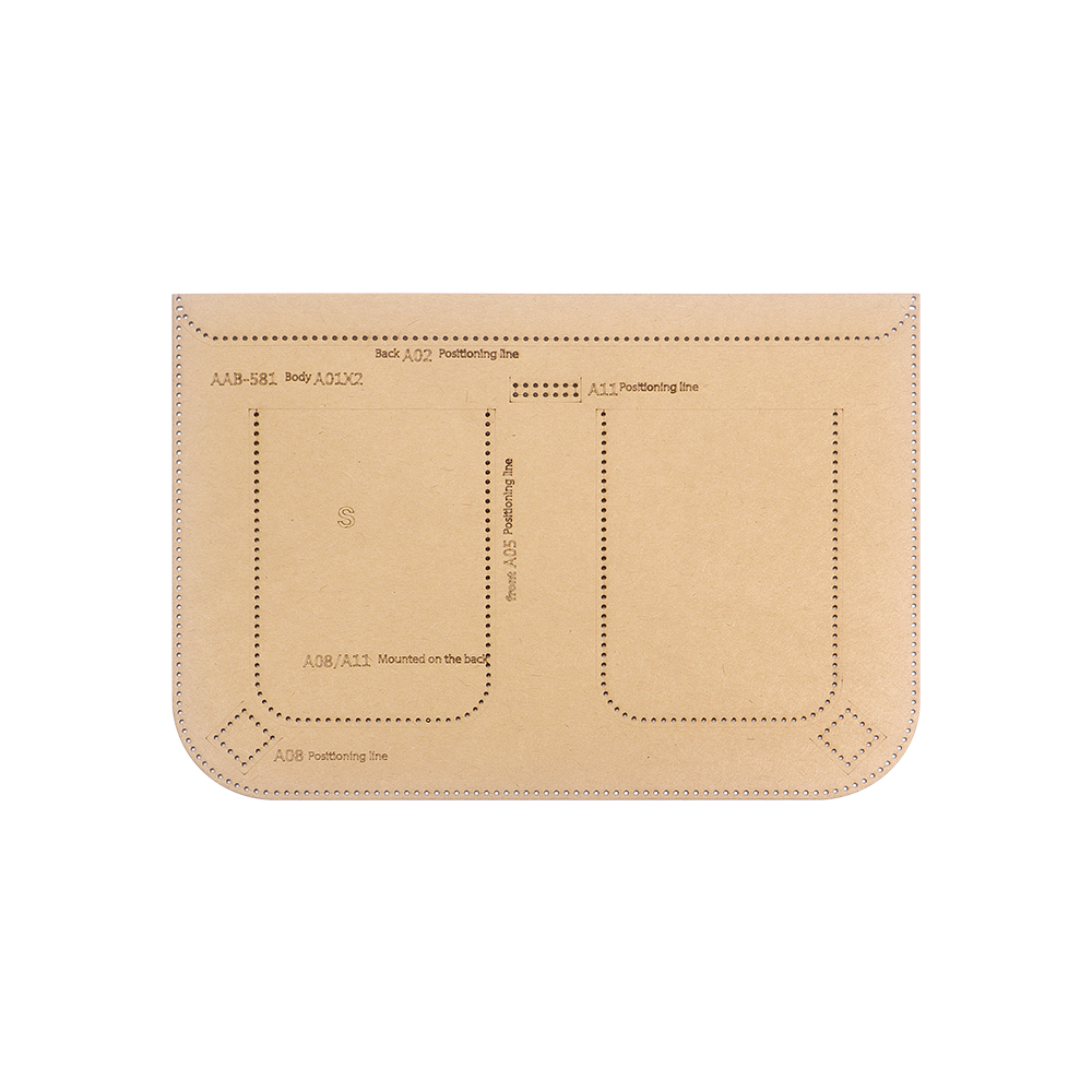 1 Set of Large Capacity Briefc - Leatherwork Embossing recension och pris