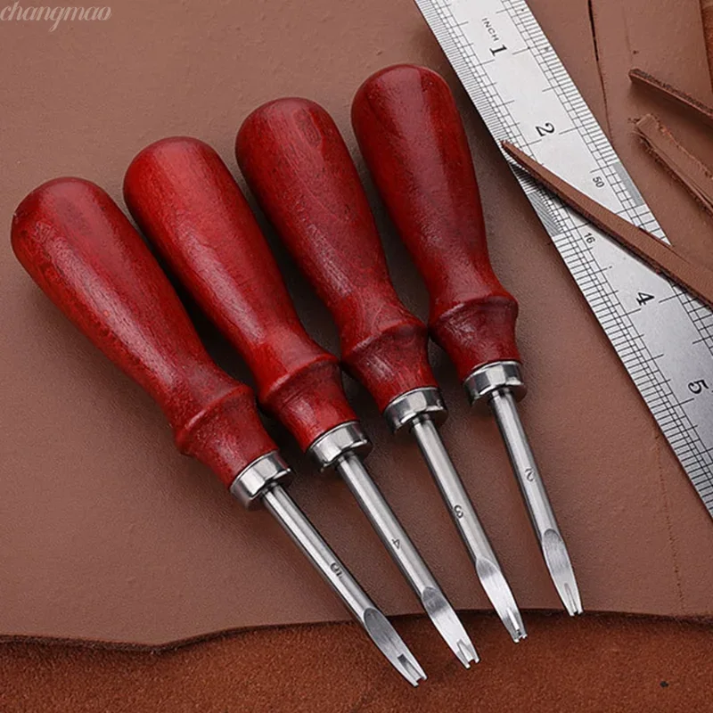 1pc Leather Edge Beveler Skivi - Leatherwork Edge Beveler recension och pris