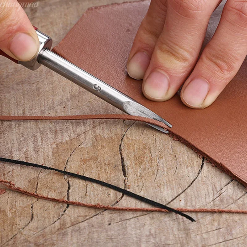 1pc Leather Edge Beveler Skivi - Leatherwork Edge Beveler recension och pris