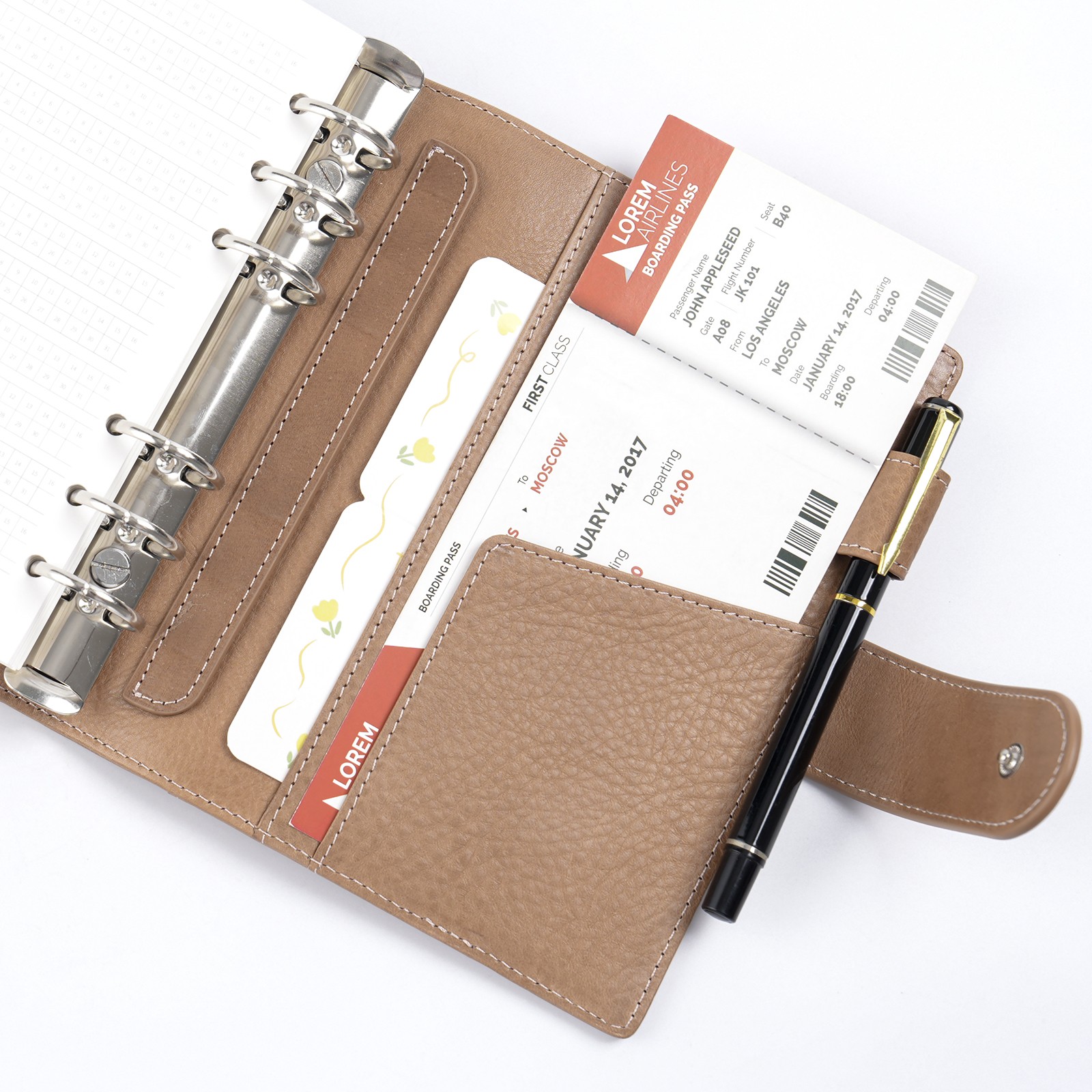 Moterm Franklin Covey Compact  - Leather Work Notepad recension och pris