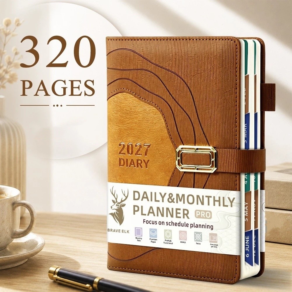 Thickened 2027 Schedule Notepa - Leatherwork Plans recension och pris
