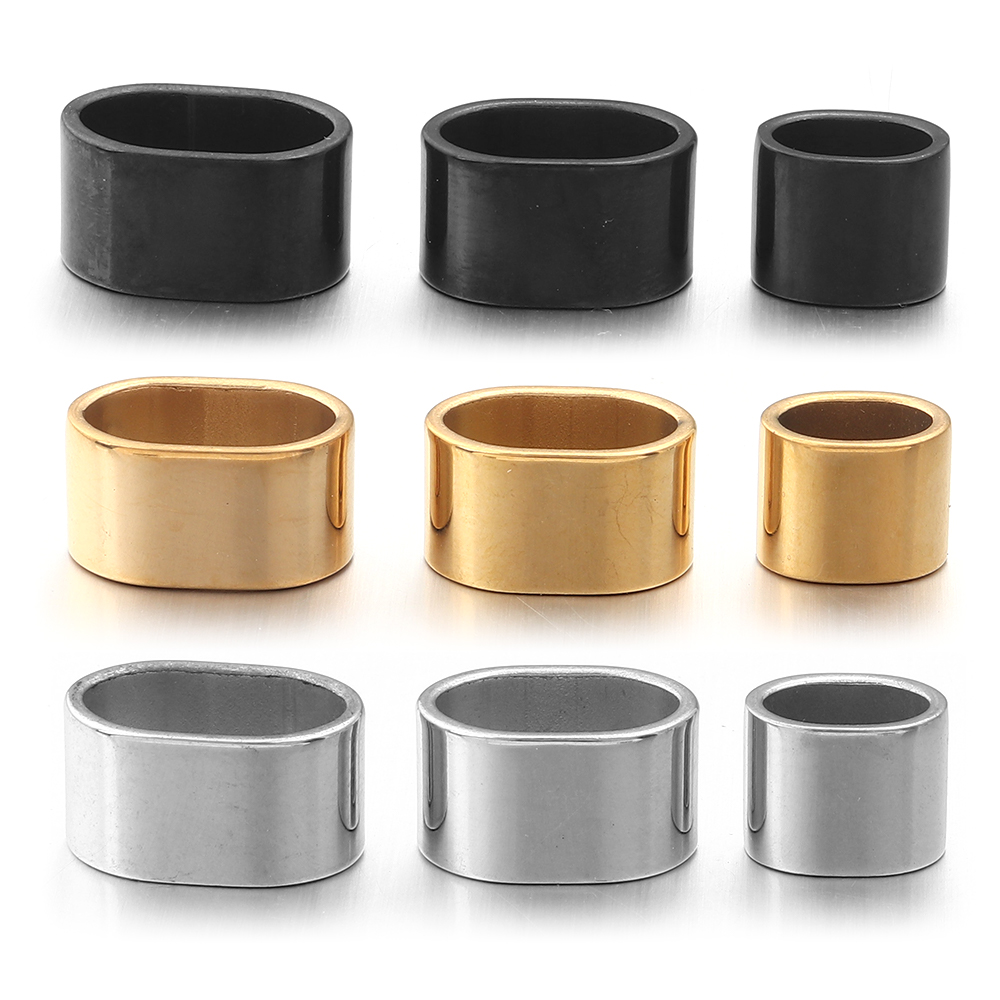 6pcs Flat Stainless Steel Tube - Leatherwork Beginner recension och pris