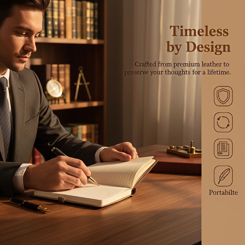 PU Leather Vintage Refillable  - Leatherwork Plans recension och pris