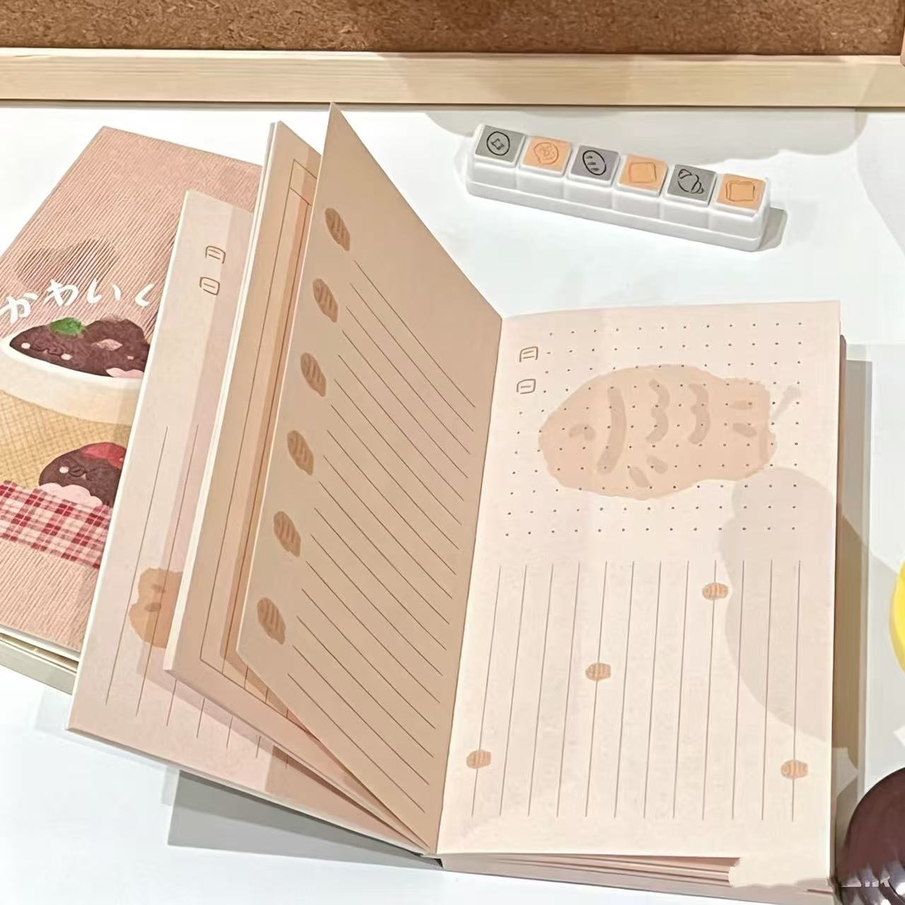 New A6 Plaid Natural Kraft Pap - Leather Work Notepad recension och pris