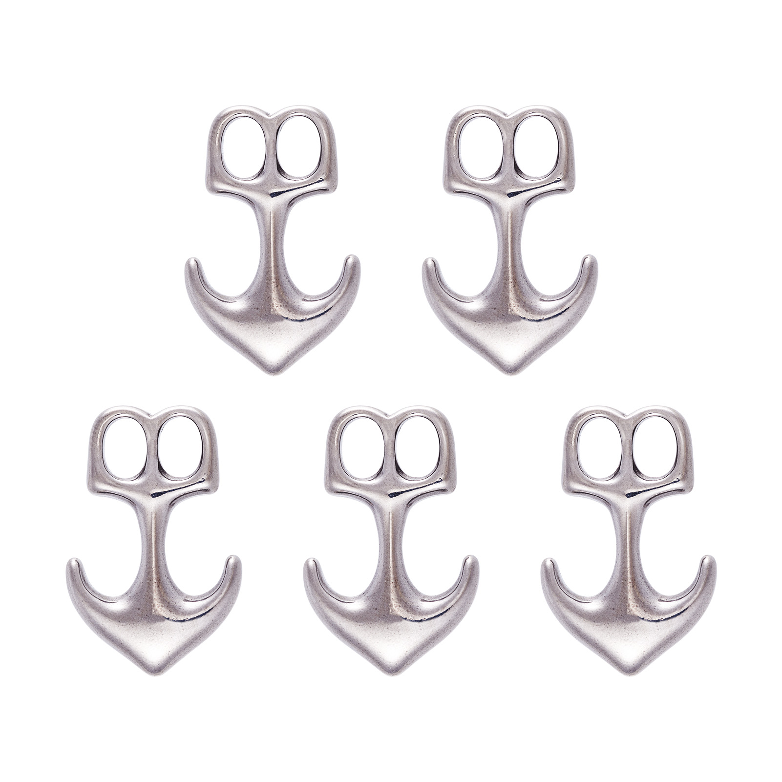 5pcs Anchor Hook Clasps 304 St - Leatherwork Beginner recension och pris