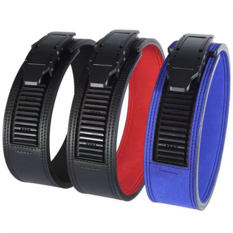 New Design PR Gym Waist Workou - Leather Workout Belt recension och pris
