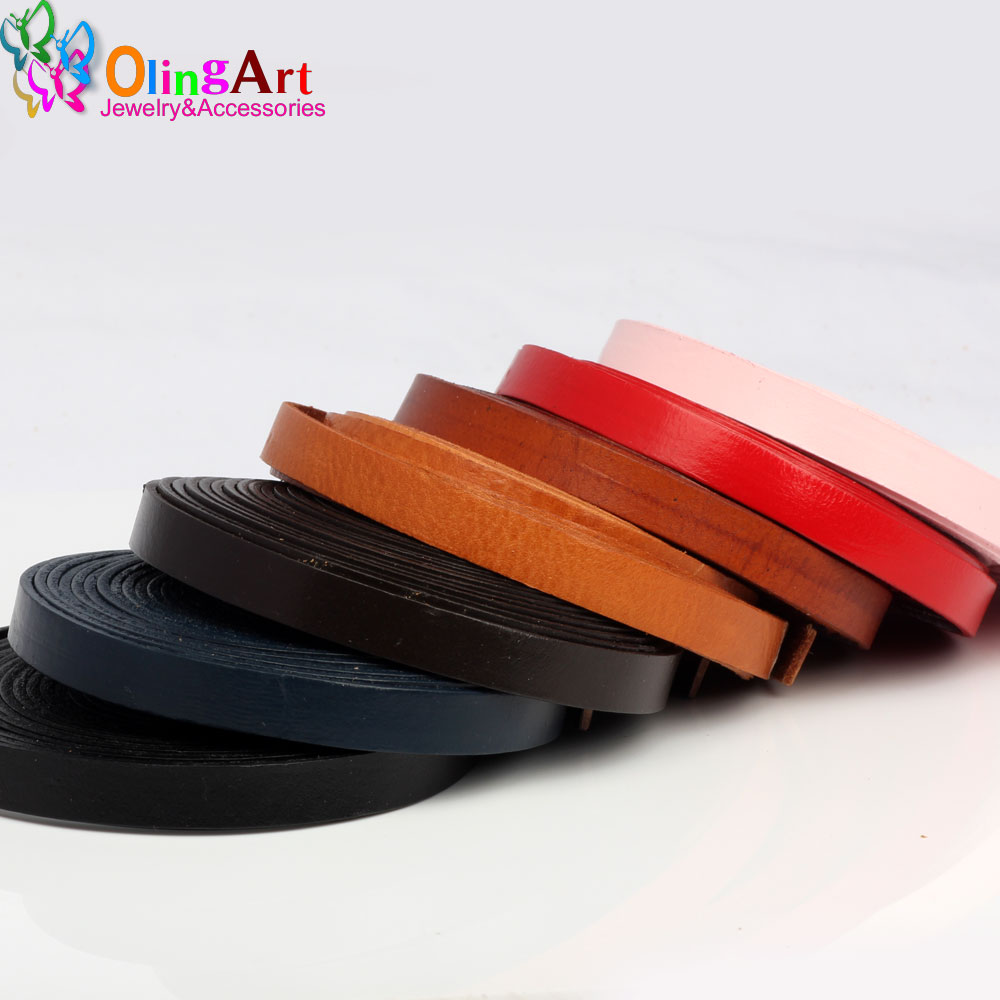 OlingArt 10*2mm 1Yard/Lot Mult - Leatherwork Beginner recension och pris