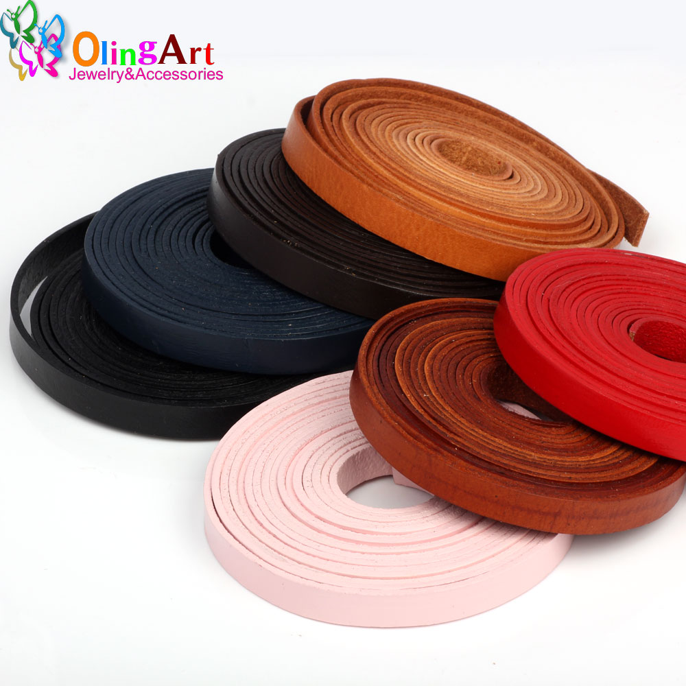 OlingArt 10*2mm 1Yard/Lot Mult - Leatherwork Beginner recension och pris