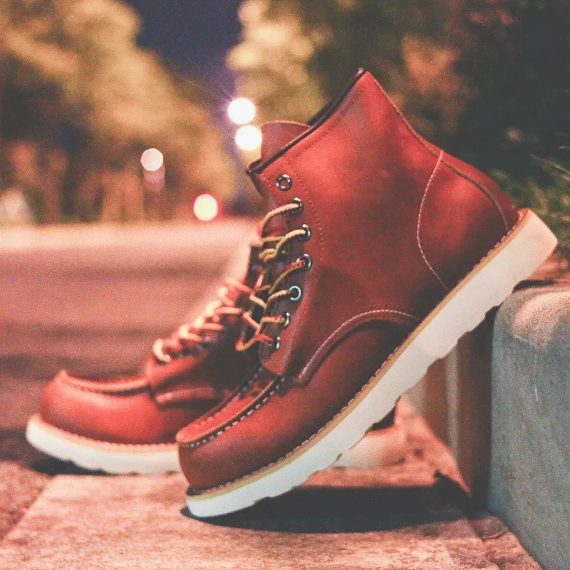 Genuine Leather Men's Boots Vi - Leatherwork Beginner recension och pris