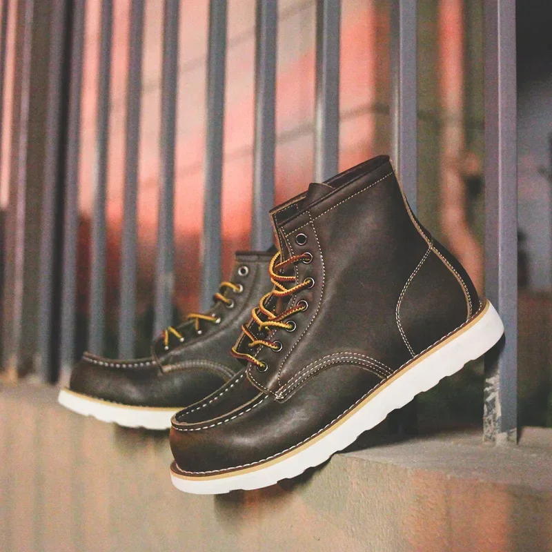 Genuine Leather Men's Boots Vi - Leatherwork Beginner recension och pris