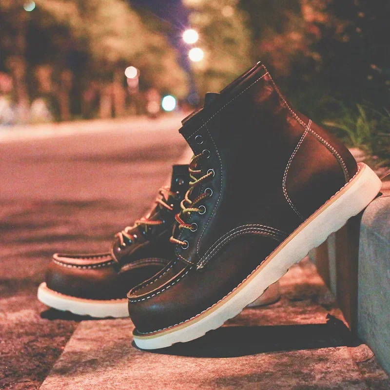 Genuine Leather Men's Boots Vi - Leatherwork Beginner recension och pris