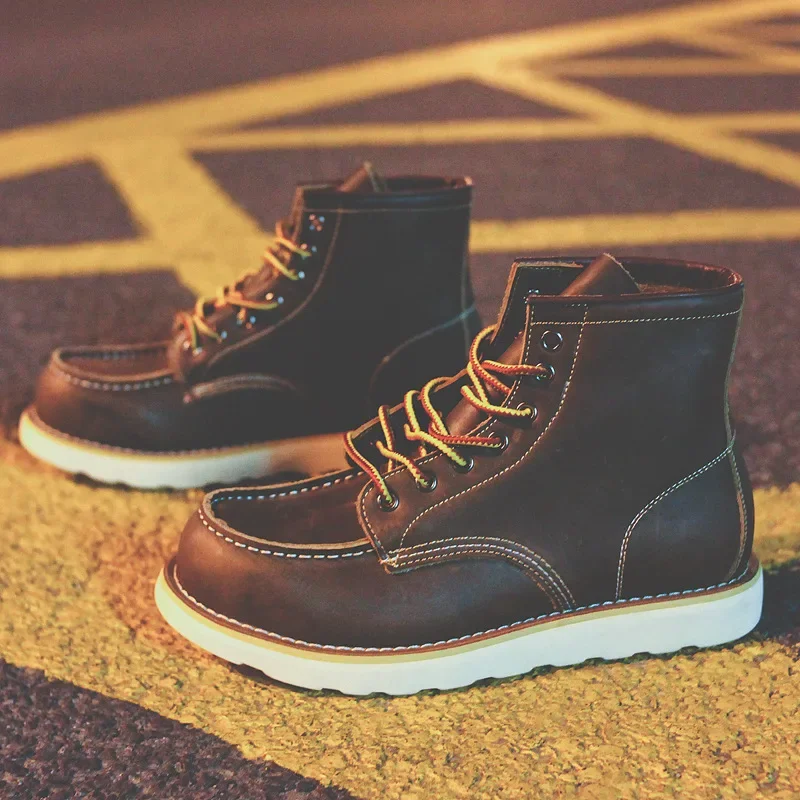 Genuine Leather Men's Boots Vi - Leatherwork Beginner recension och pris