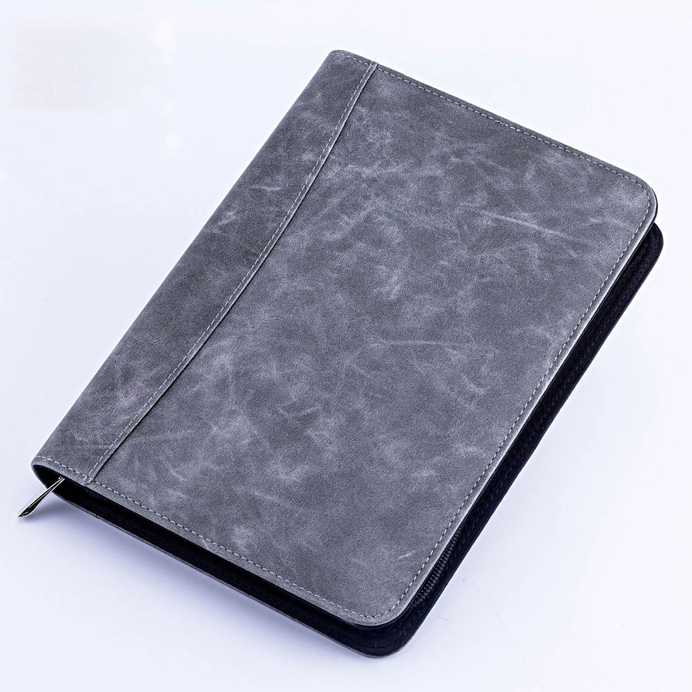 A5 Padfolio File Folder Docume - Leather Work Folder recension och pris