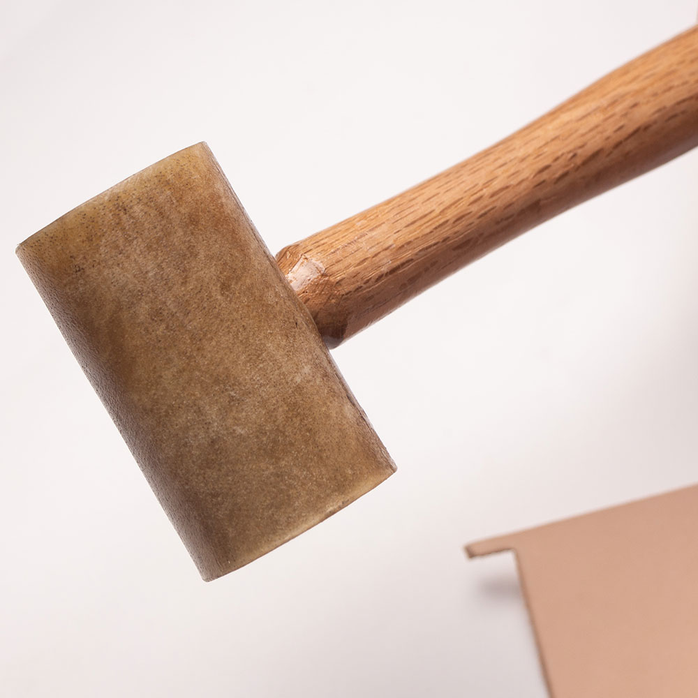 Junetree Raw Cowhide Mallet Le - Mallet Rawhide Craft recension och pris