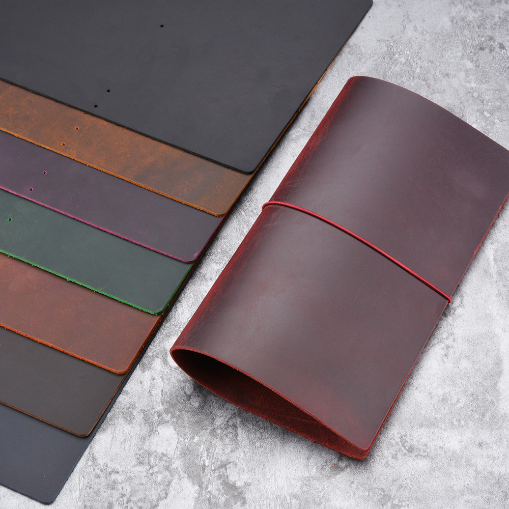 DIY Notebook Cover Crazy Horse - Leather Work Notepad recension och pris