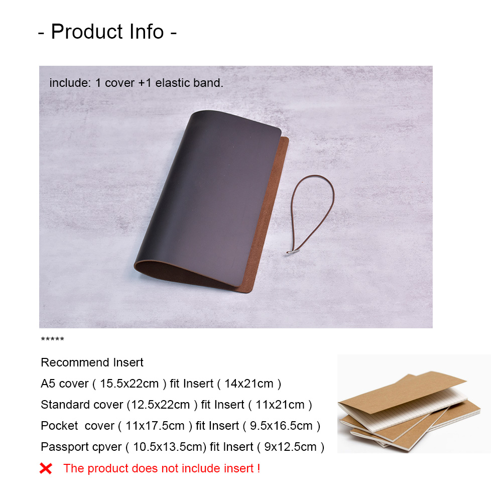 DIY Notebook Cover Crazy Horse - Leather Work Notepad recension och pris