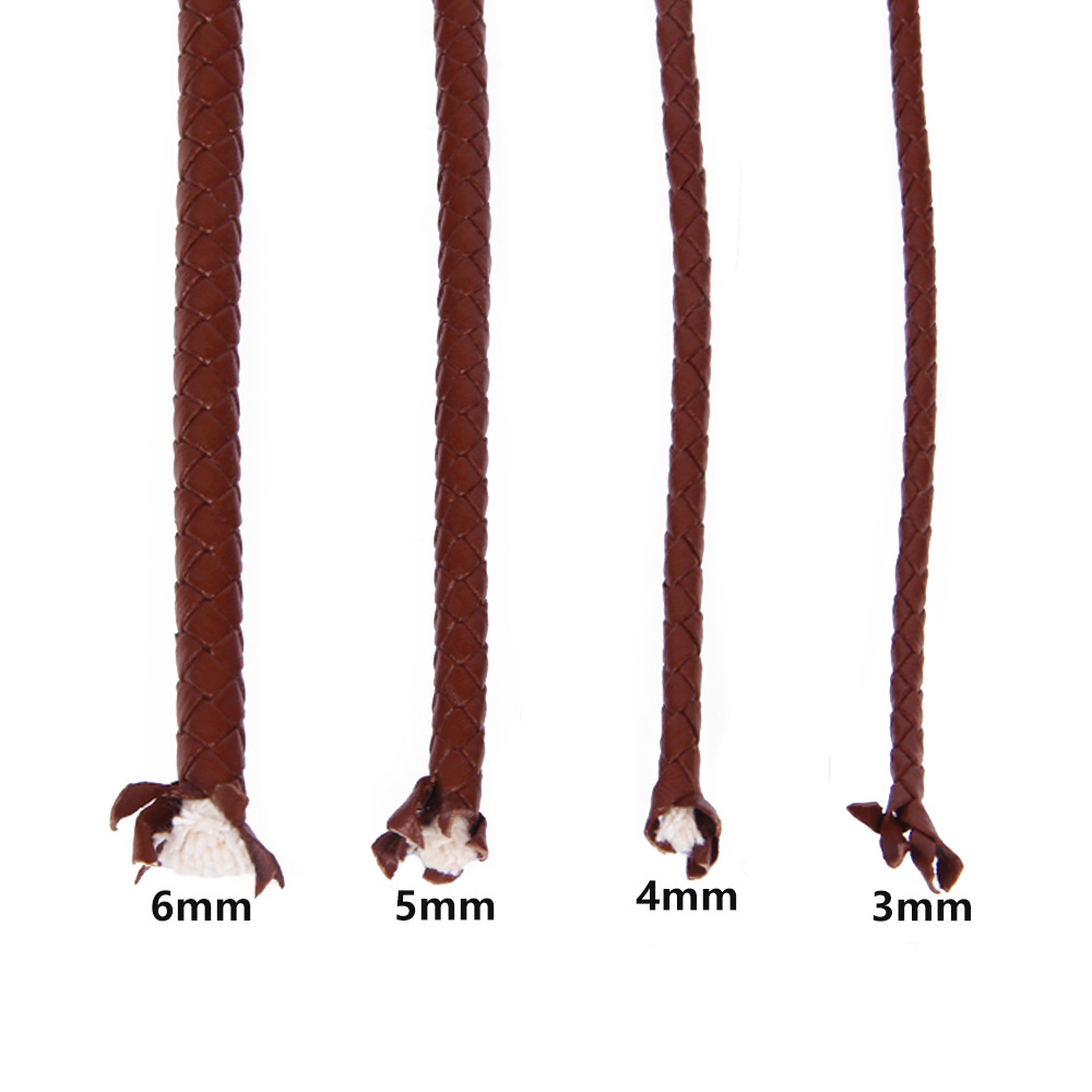 1meter 3mm 4mm 5mm 6mm Round G - Leatherwork Beginner recension och pris