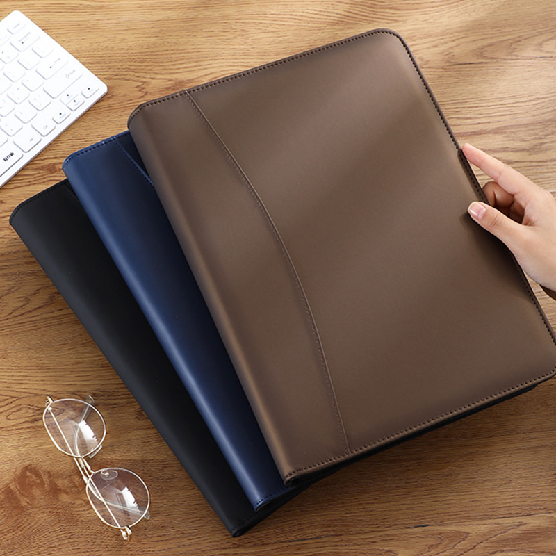 Multifunctional A4/A5 PU Leath - Leather Work Folder recension och pris