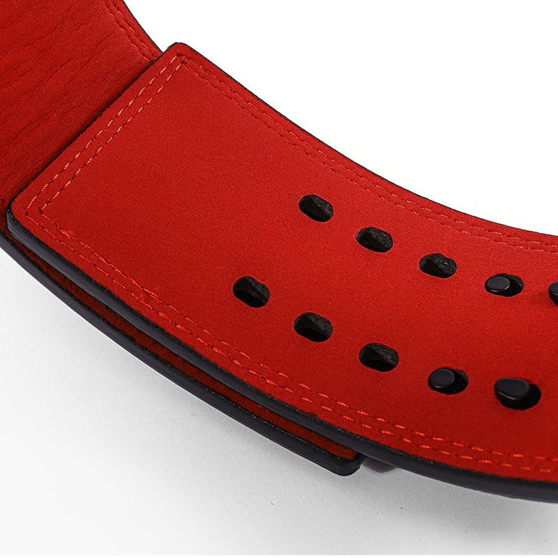 Weightlifting Belt Cowhide Lea - Leather Workout Belt recension och pris