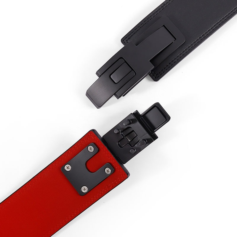 Weightlifting Belt Cowhide Lea - Leather Workout Belt recension och pris