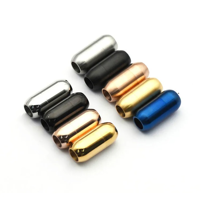 5Pcs/Lot Stainless Steel Magne - Leatherwork Beginner recension och pris