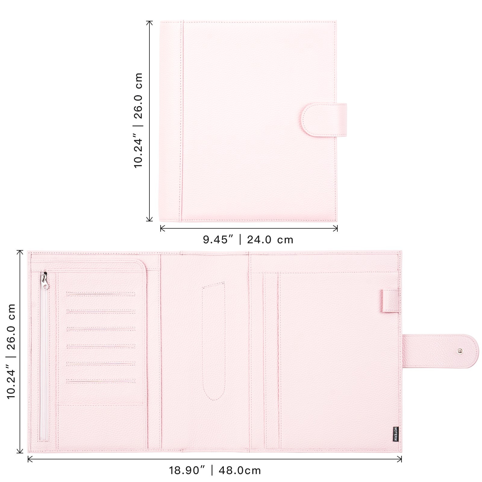 Moterm Genuine Leather Discbou - Leather Work Notepad recension och pris
