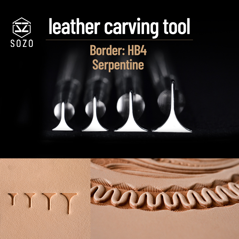 SOZO HB4 Leather Craft Work St - Leatherwork Embossing recension och pris