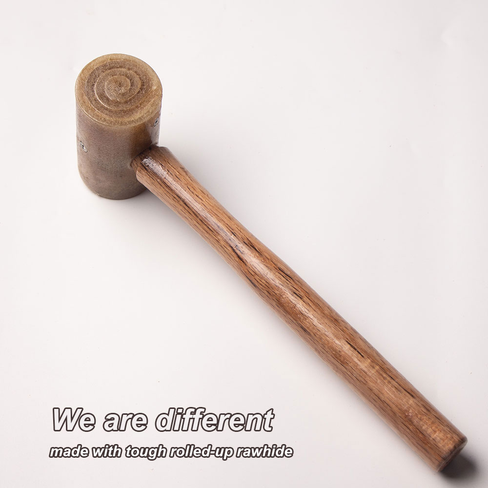 Rawhide Head Mallet Leather Ca - Mallet Rawhide Craft recension och pris