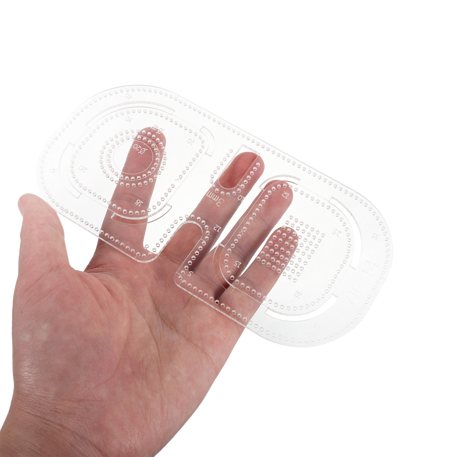 4Pcs Precision Acrylic Prickin - Leatherworking Guide recension och pris